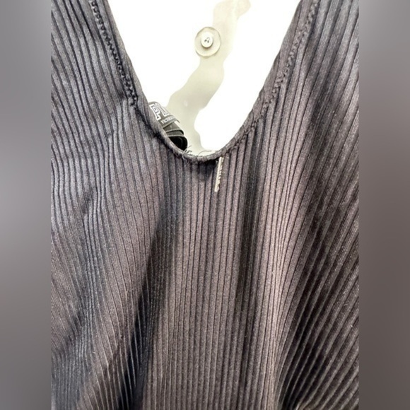 VICTORIA'S SECRET PINK Swim STRAPPY SIDE RIBBED ONE-PIECE Black - Picture 5 of 10